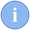 blue information icon